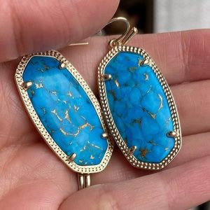 NWOT Elle in Bronze Veined Turquoise Magnesite